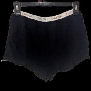 NEW Calvin Klein Black cotton blend Shorts